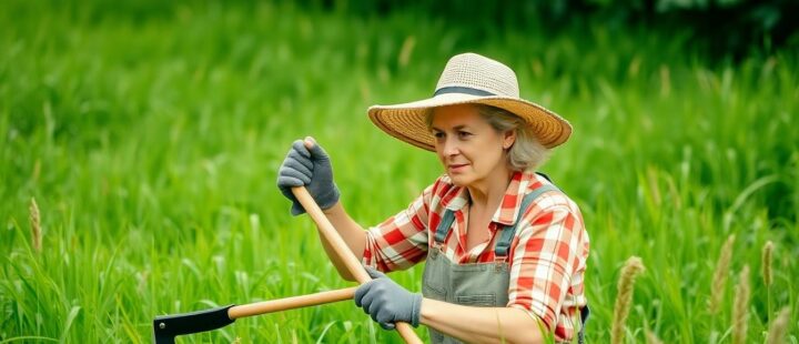 gardening scythe